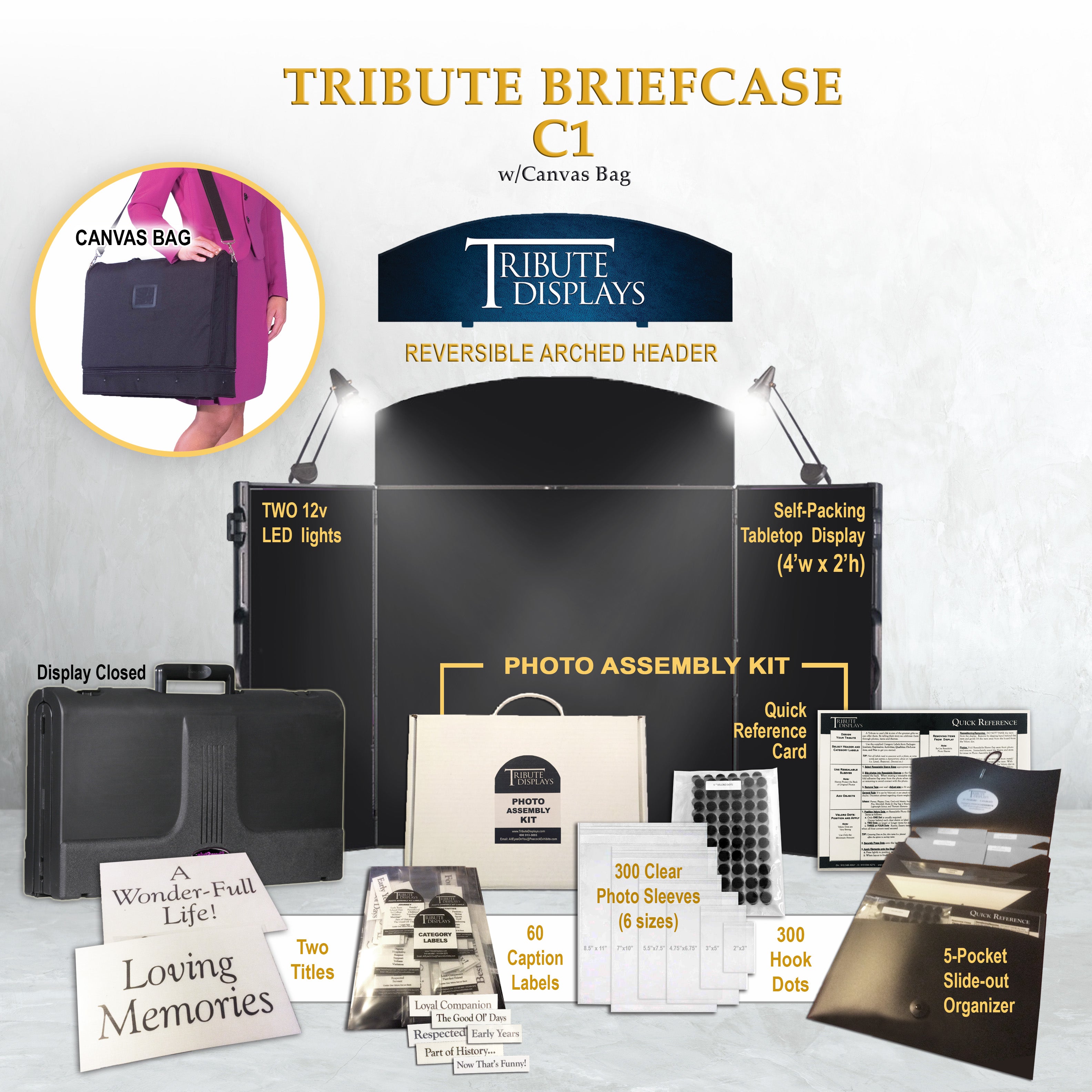 System Bundle "CC": Tribute "Double" Briefcase